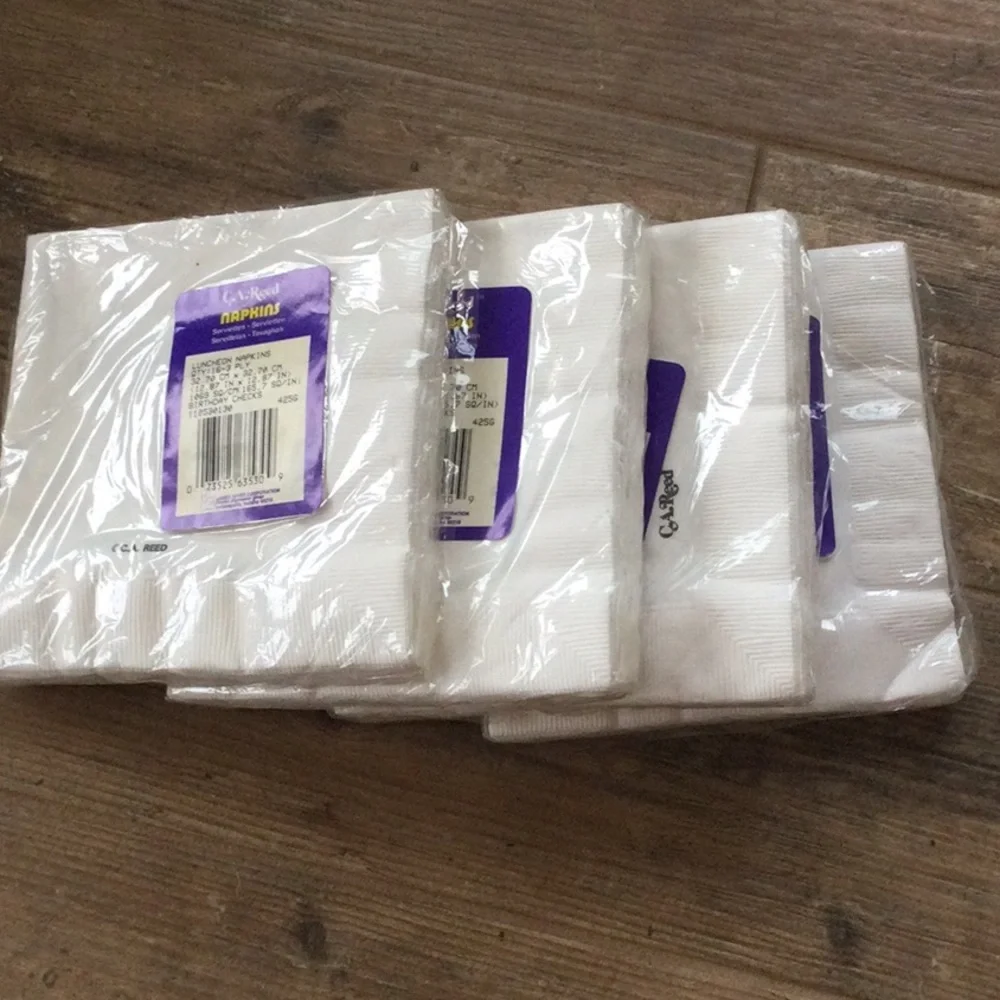 4 packs 30th Birthday Napkins VTG Unopened